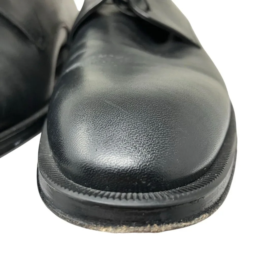 Boss Dress Shoes Mens 7 Black Leather Lace Up‎ Formal Office NYE Party Evening